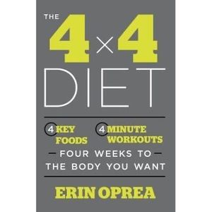 Erin Oprea 4x4 Diet & Workout Book